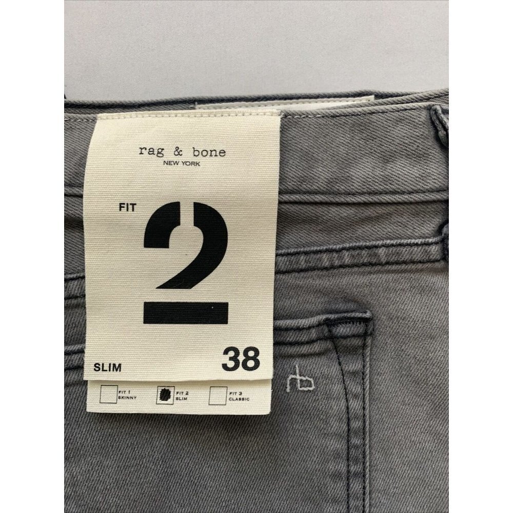 Rag & Bone Men's Gray Fit 2 Slim Jeans NWT - Picture 13 of 14